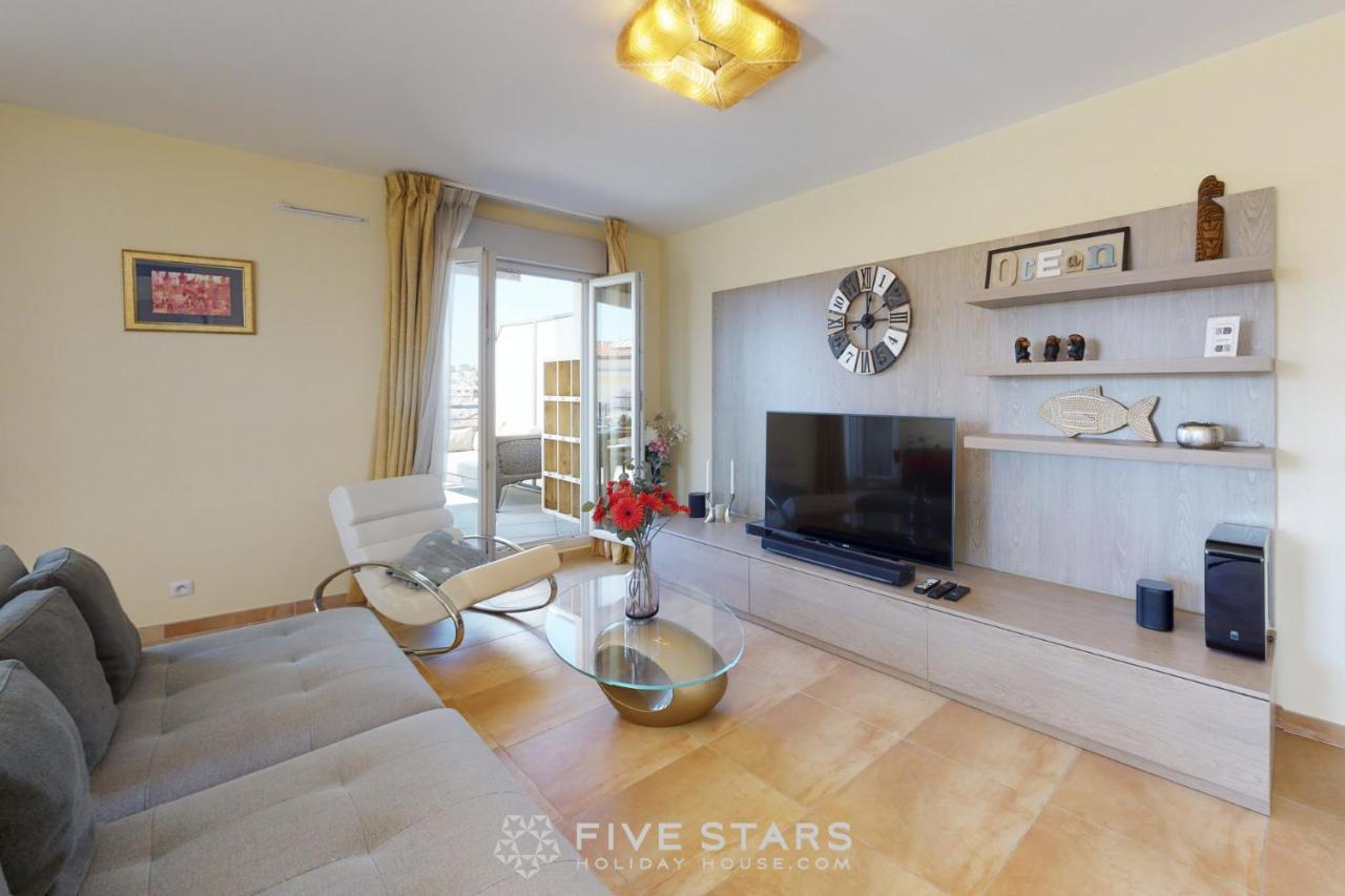 Luxury Beach Five Stars Holiday House Niza Exterior foto
